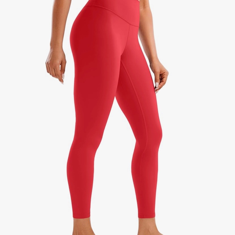 CRZ yoga brushed naked feeling workout leggings 25” high waisted amazon pants